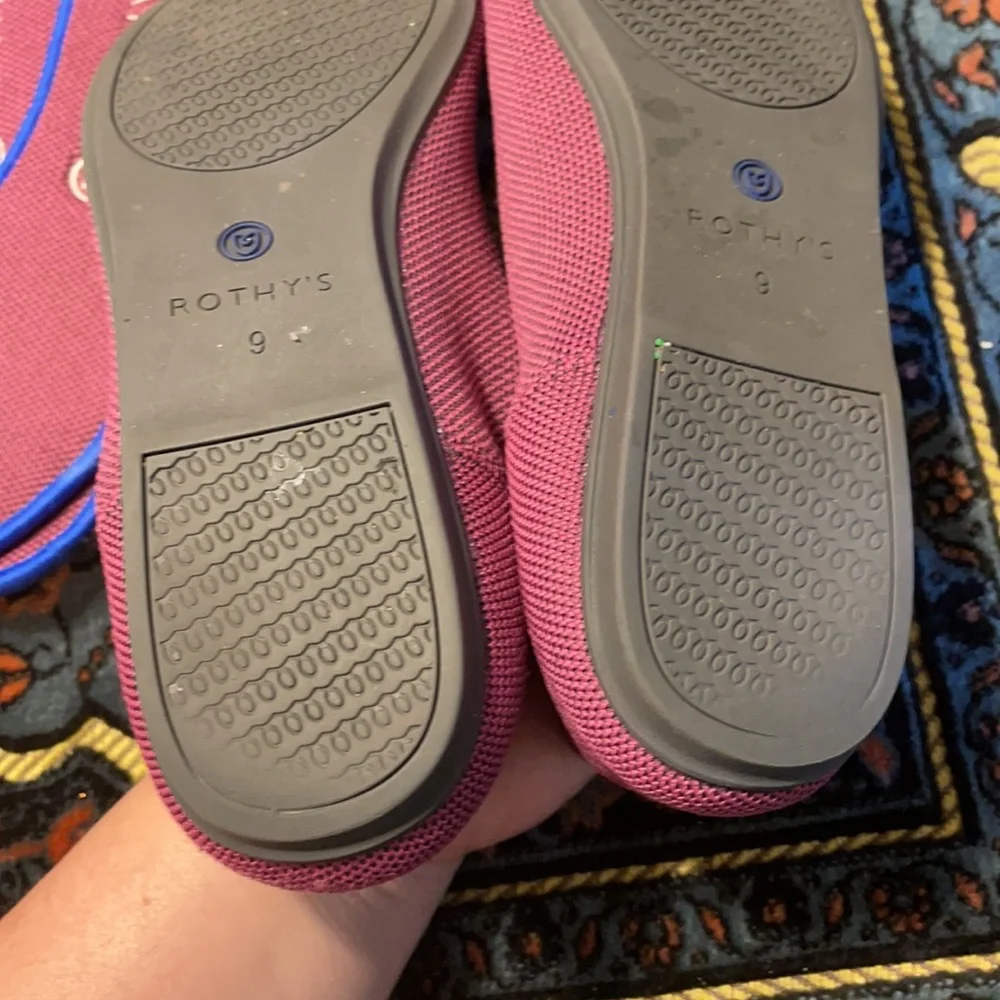 Magenta Rothy’s flats - Picture 5 of 5